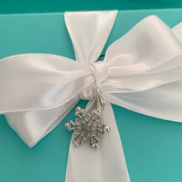 🎄🎄🎄🎄🎅🤶🔥🔥🔥🔥Tiffany & Co Snowflake Charm -RETIRED - Picture 3 of 7